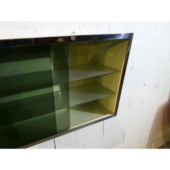 Image 1 of Armoire médicale vintage en métal laqué, 1950