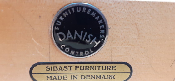 Image 1 of Bureau de Direction Danois en Teck Modèle 206 par Arne Vodder pour Sibast 1960