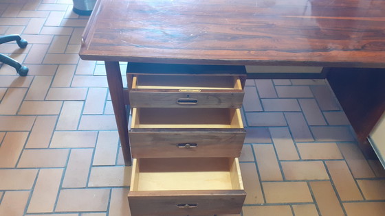 Image 1 of Bureau de Direction Danois en Teck Modèle 206 par Arne Vodder pour Sibast 1960