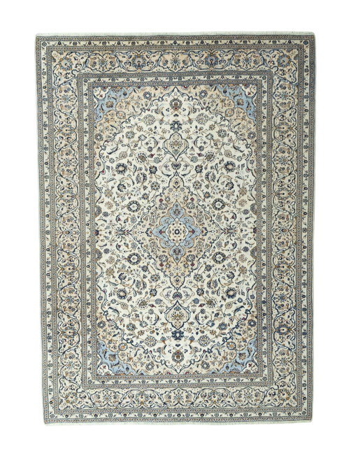 Tapis d'Orient liège Kashan noué à la main - 350 X 251 cm