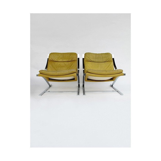 Image 1 of Paire de fauteuils vintage Zeta par Paul Tuttle pour Stâssle Internatinal, 1970
