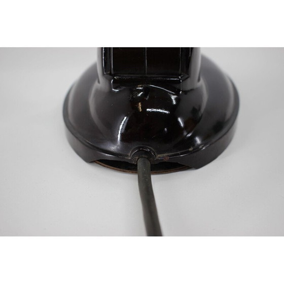 Image 1 of Lampe de table art déco en bakélite, Tchécoslovaquie 1930