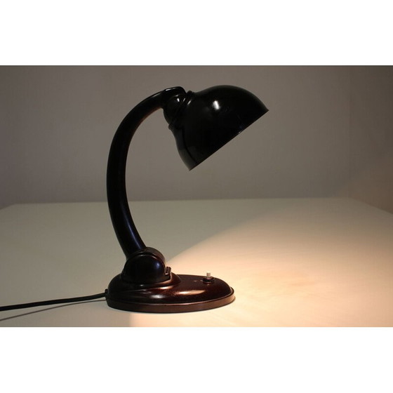 Image 1 of Lampe de table art déco en bakélite, Tchécoslovaquie 1930