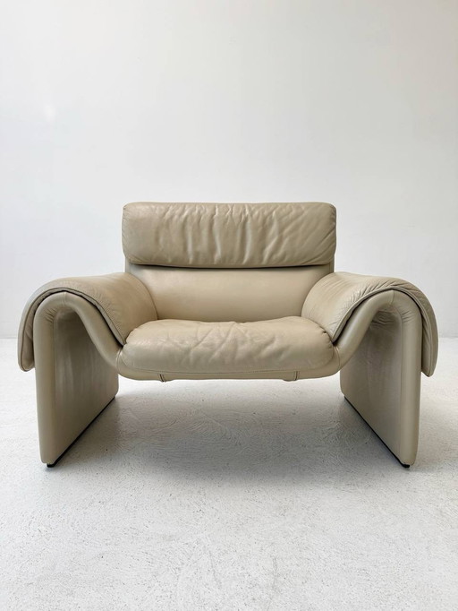 Fauteuil Ivoire Par De Sede Modèle Ds-2011/01