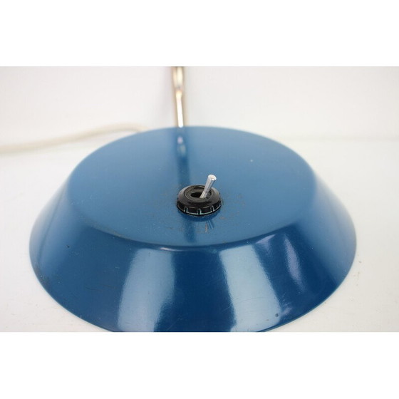 Image 1 of Lampe de table vintage en métal et chrome, Tchécoslovaquie 1960