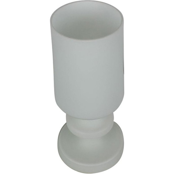 Image 1 of Lampe en verre vintage par Osvětlovací sklo Valašské Meziříčí, Tchécoslovaquie 1970.