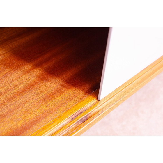 Image 1 of Buffet vintage en bois de hêtre et contreplaqué par Jiří Jiroutek, Tchécoslovaquie 1960