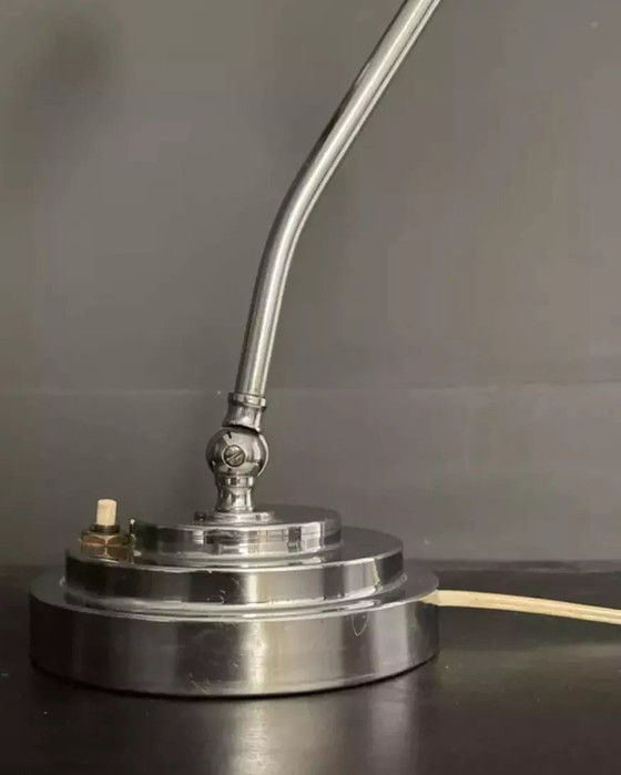 Image 1 of Lampe De Bureau Vintage Orientable, Art Déco 1930