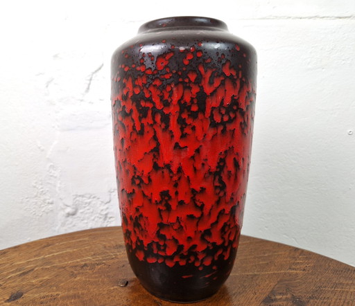 Scheurich Fat Lava Floor Vase, 1970