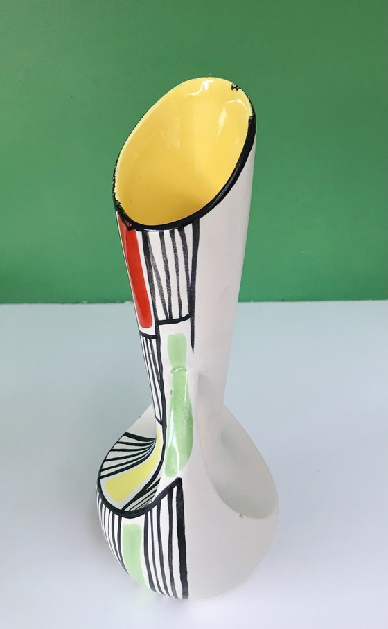 Image 1 of Magnifique vase très rare du céramiste français Gabriel Fourmentraux