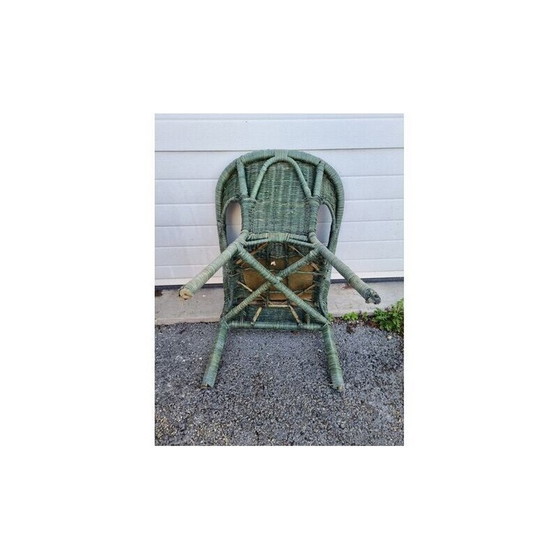 Image 1 of Fauteuil en rotin vintage, 1980