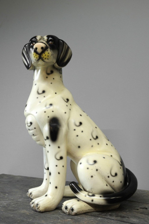 Statue Vintage Chien