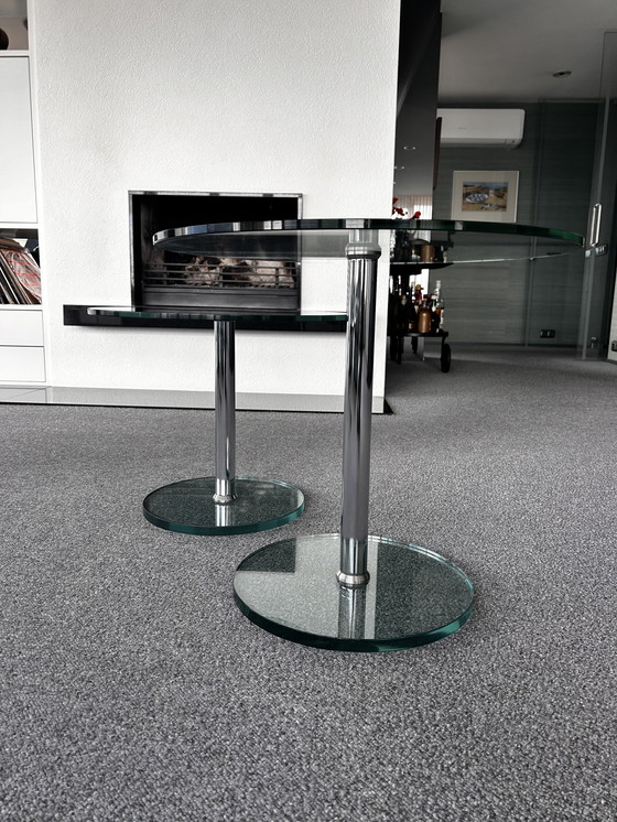 Image 1 of Italia Cattelan Side Tables Glass Design