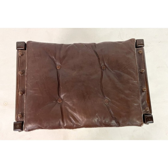 Image 1 of Paire de tabourets du milieu du siècle par Giuseppe Rivadossi, Italie, années 1980