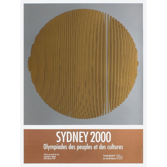 Image 1 of Affiche vintage de Jesus Rafael SOTO, Australie 2000