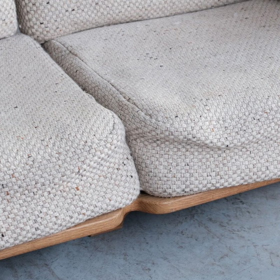 Image 1 of Salon "Denis" en chêne vintage par Guillerme et Chambron, France 1960