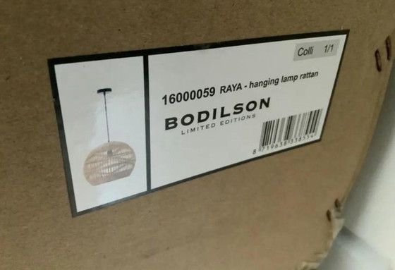 Image 1 of Bodilson Raya Lampe suspendue en bambou