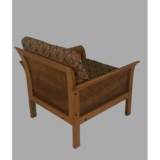 Image 1 of Ensemble de 2 fauteuils Rotang vintage d'Arne Norell, 1970