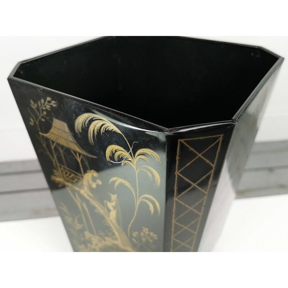 Image 1 of Paire de porte-revues vintage en étain de Worcester Ware, 1960