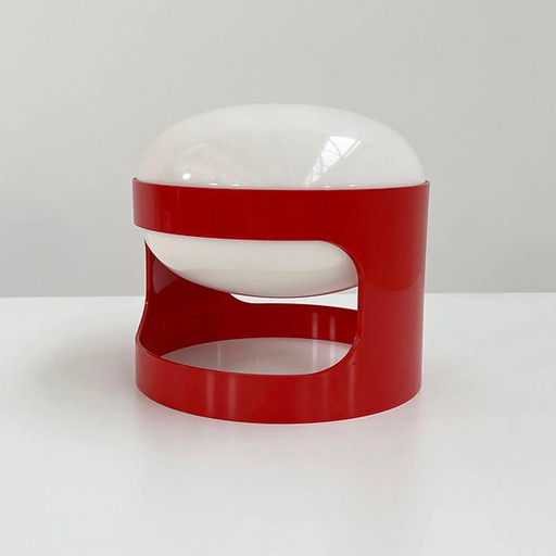 Joe Colombo For Kartell Red Kd27 Table Lamp