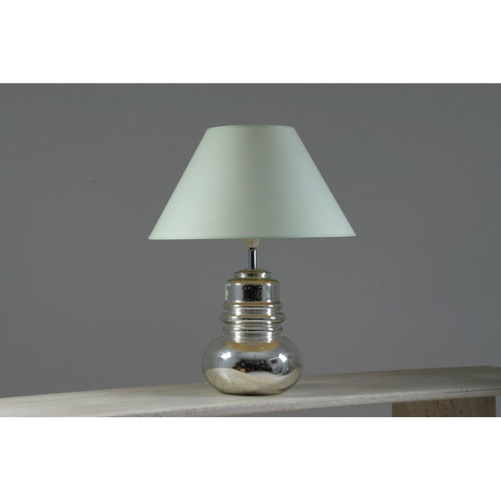 Image 1 of Lampe en verre vintage, 1970
