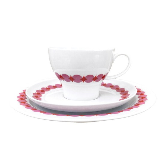 Image 1 of Service à café vintage en porcelaine par Porzellanfabrik F. Thomas Marktredwitz pour Rosenthal, Allemagne 1970