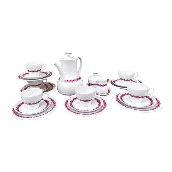 Image 1 of Service à café vintage en porcelaine par Porzellanfabrik F. Thomas Marktredwitz pour Rosenthal, Allemagne 1970