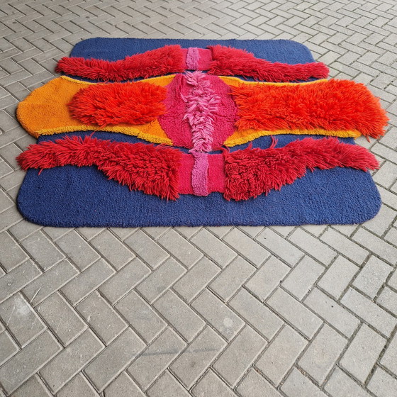 Image 1 of Tapis Vintage 70's Tapis Spaceage