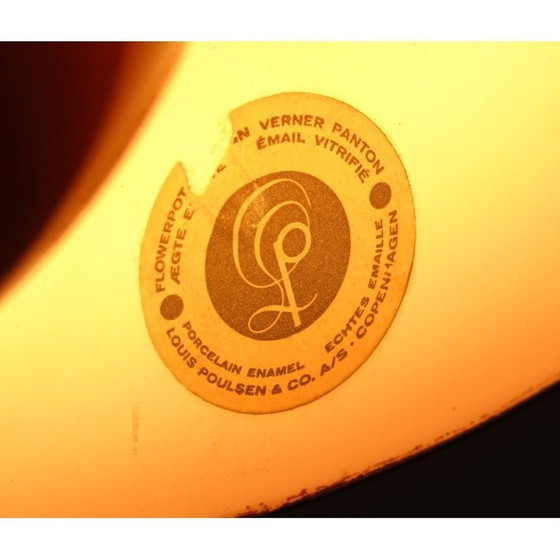 Image 1 of Lustre Vintage "Flowerpot" par Verner Panton pour Louis Poulsen, 1960s