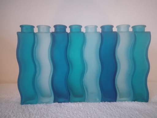 8 × Vases à bouteilles Ikea Skamt