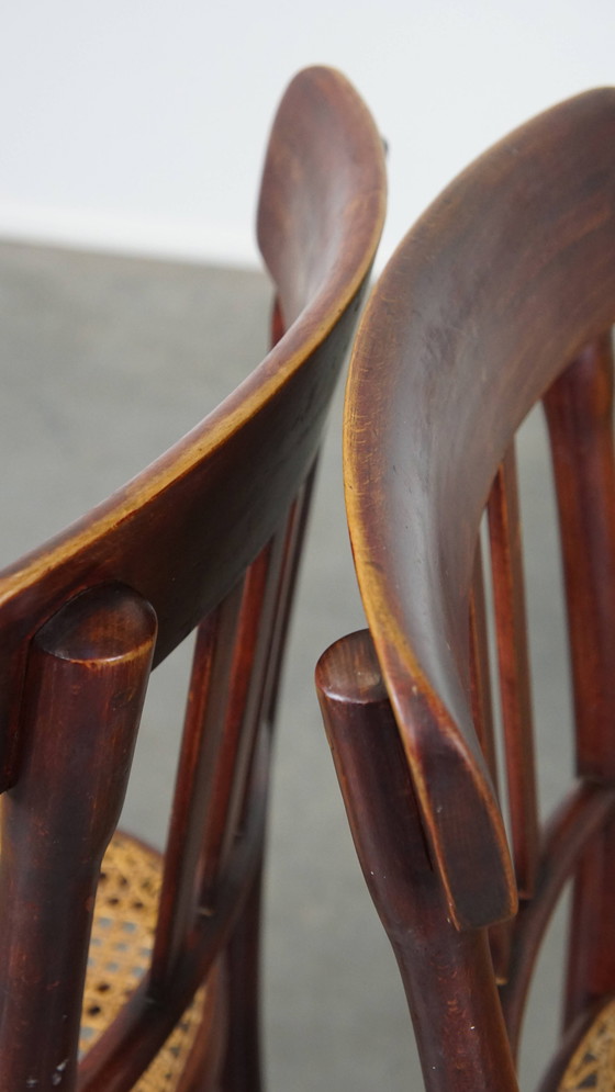 Image 1 of 2 X Chaise Vintage Thonet Design