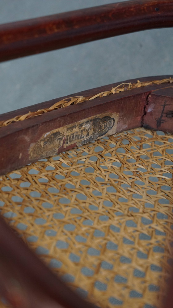 Image 1 of 2 X Chaise Vintage Thonet Design