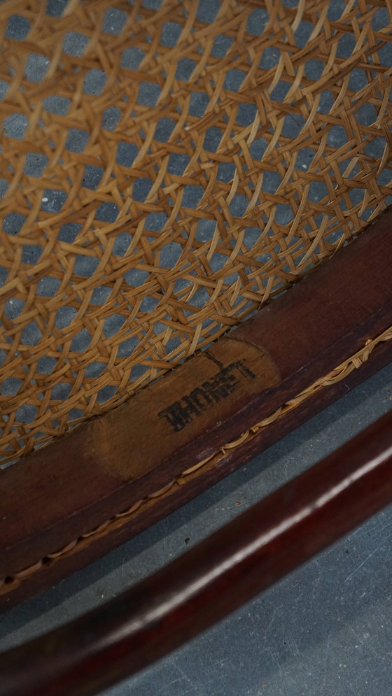 Image 1 of 2 X Chaise Vintage Thonet Design