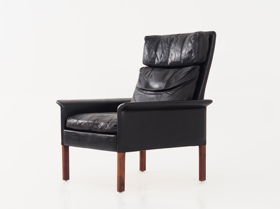 Image 1 of Fauteuil en bois de rose, Design scandinave, 1960S, Designer : Hans Olsen, Production : Danemark