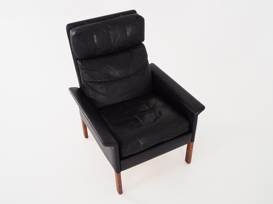 Image 1 of Fauteuil en bois de rose, Design scandinave, 1960S, Designer : Hans Olsen, Production : Danemark