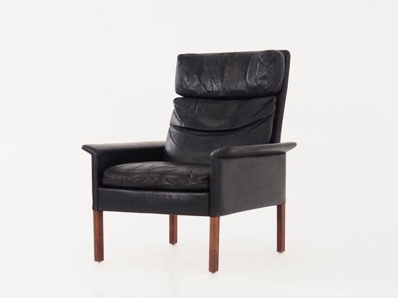 Image 1 of Fauteuil en bois de rose, Design scandinave, 1960S, Designer : Hans Olsen, Production : Danemark