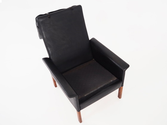 Image 1 of Fauteuil en bois de rose, Design scandinave, 1960S, Designer : Hans Olsen, Production : Danemark