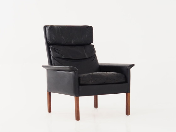 Image 1 of Fauteuil en bois de rose, Design scandinave, 1960S, Designer : Hans Olsen, Production : Danemark