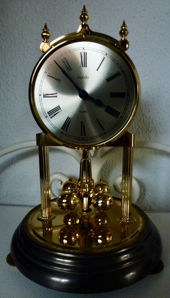 Image 1 of Horloge vintage "Anniversaire" Kundo Stolp.