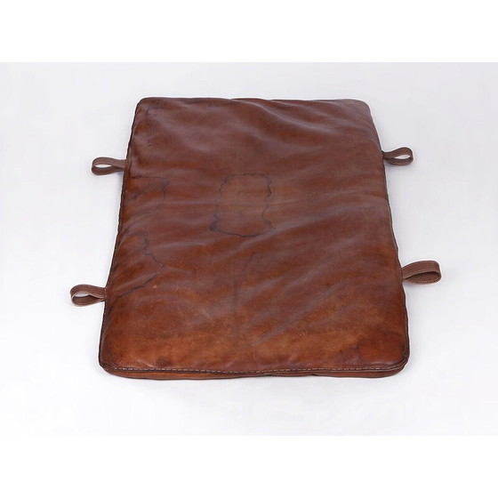 Image 1 of Tapis de gymnastique tchèque vintage en cuir B, années 1930