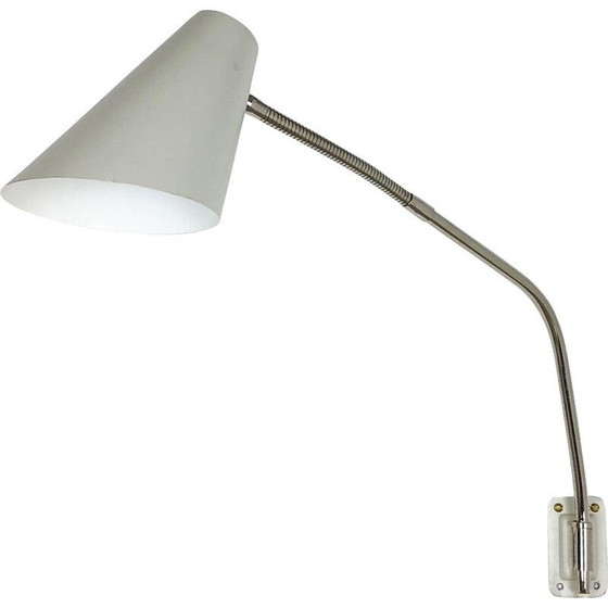 Image 1 of Lampe murale vintage en métal par Kaiser Leuchten, Allemagne 1960