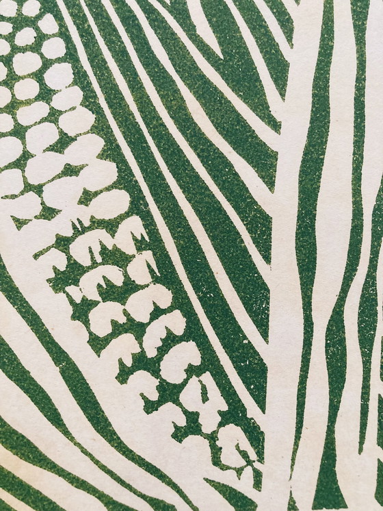 Image 1 of Ineke Zondag - Impression sur bois - Vintage