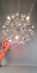 Lampe Sputnik de l'ère spatiale 1960-70