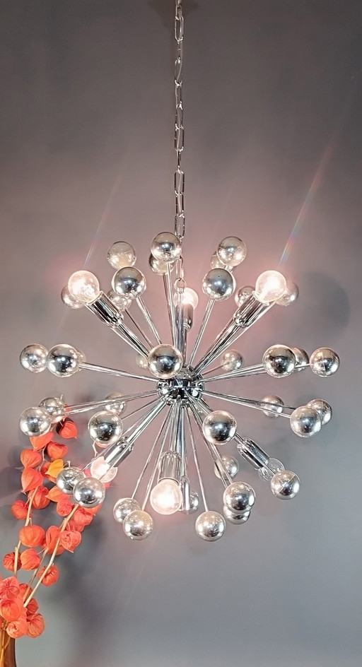 Lampe Sputnik de l'ère spatiale 1960-70