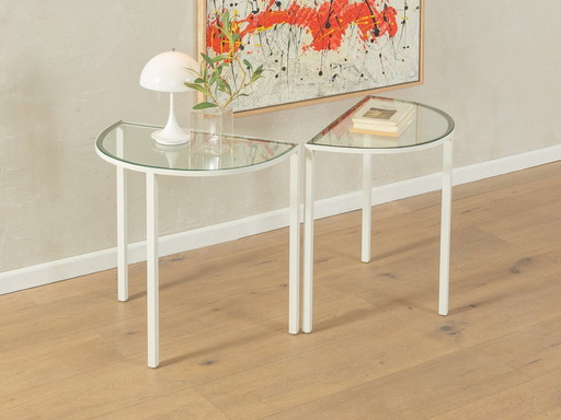 2x tables d'appoint, années 1980