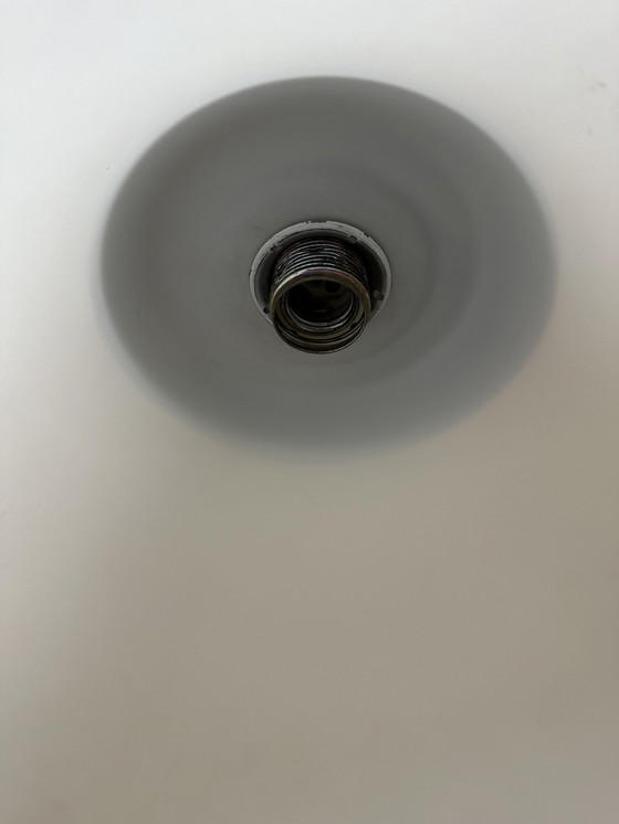 Image 1 of Lampe pendante vintage Glashütte Limburg - Opaline et laiton