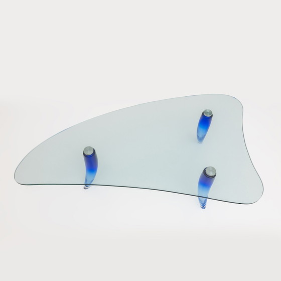 Image 1 of Produit par Seguso Table basse moderne en verre de Murano pour Roche Bobois, 1990S