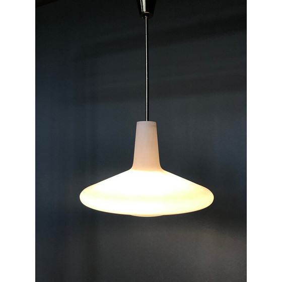 Image 1 of Suspension vintage en opaline 1950