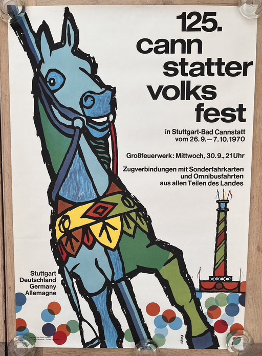 Affiche Fêtes De La Bière