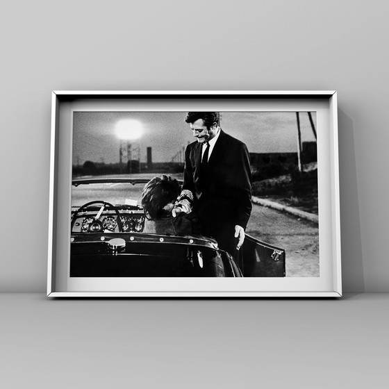 Image 1 of La Dolce Vita de Fellini (1960) - Photographie d'enregistrement du plateau de tournage